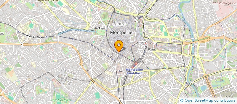 localisation de l'entreprise SCI TRITONIA à MONTPELLIER