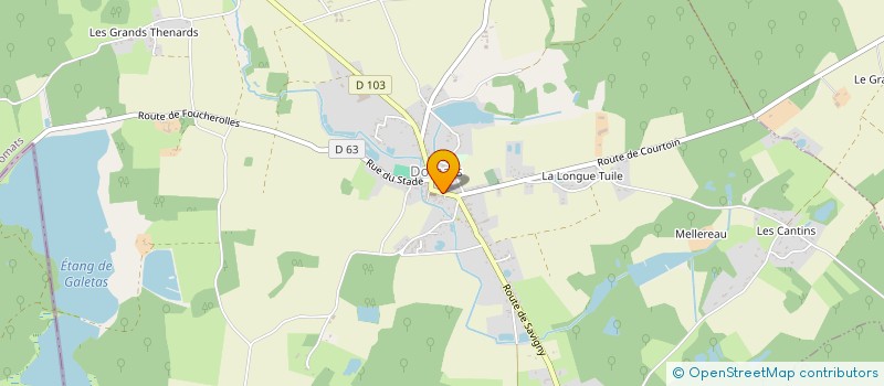 localisation de l'entreprise SCI TRITTER  JOUY