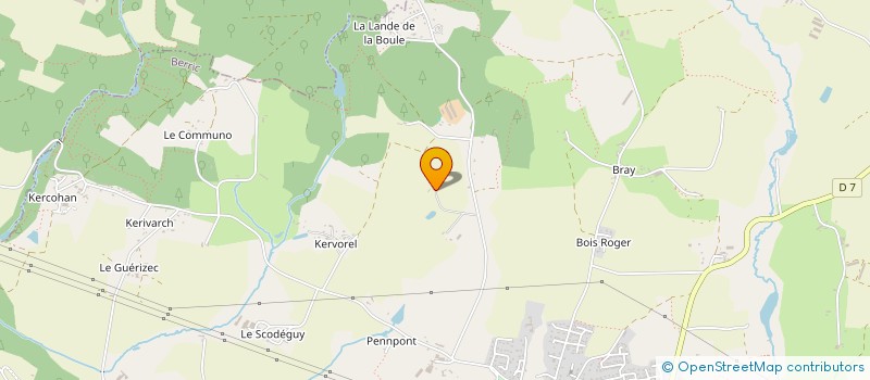 localisation de l'entreprise SCI TRIVLE  BERRIC