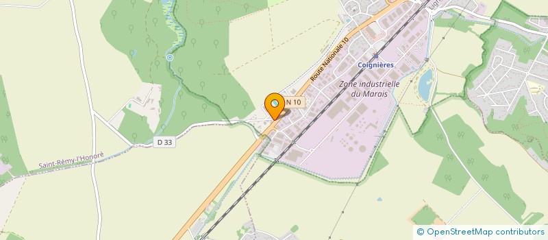 localisation de l'entreprise SCI TRIZAY à COIGNIERES