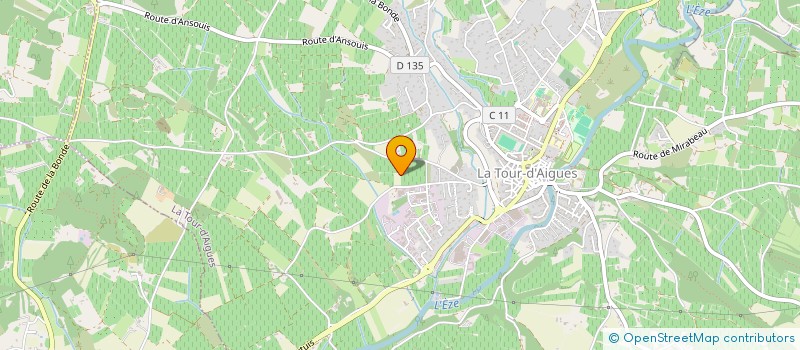 localisation de l'entreprise SCI TRL  LA MOTTE D'AIGUES