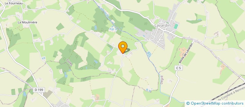 localisation de l'entreprise SCI TRLTT  CURES