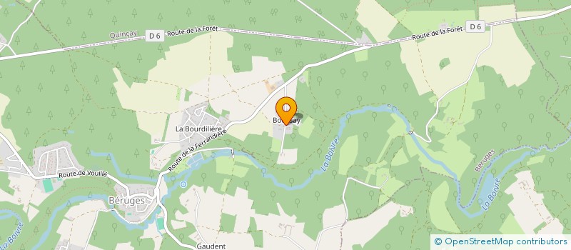 localisation de l'entreprise SCI TROBO  BERUGES