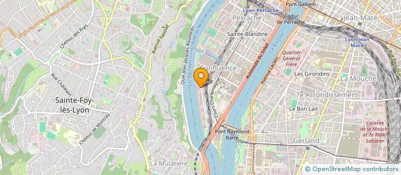 localisation de l'entreprise SCI TROBOT à LYON