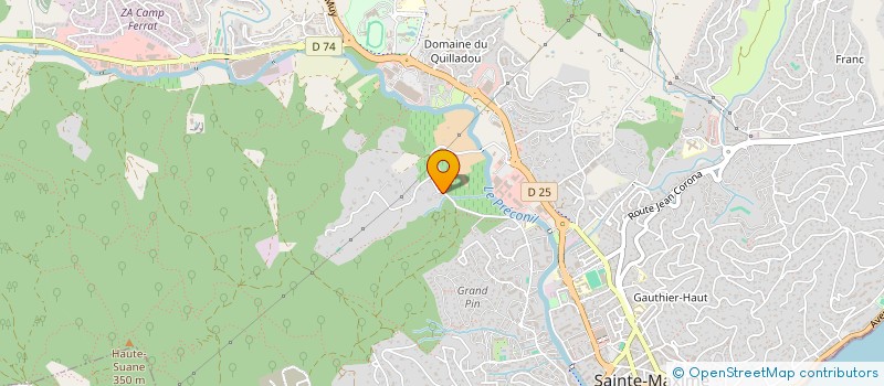 localisation de l'entreprise SCI TROC TOUT  SAINTE-MAXIME