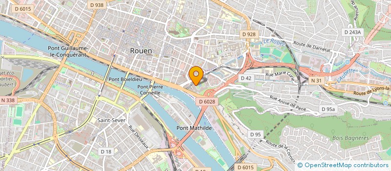 localisation de l'entreprise SCI TROCADERO  ROUEN