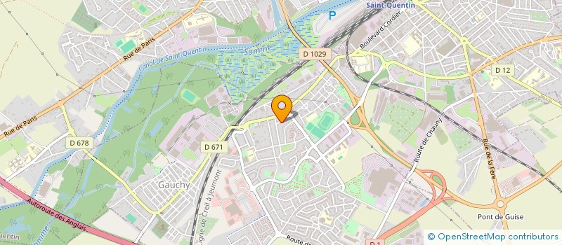 localisation de l'entreprise SCI TROCHAIN à GAUCHY