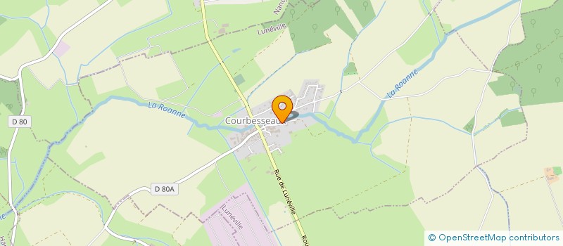 localisation de l'entreprise SCI TROEN  COURBESSEAUX