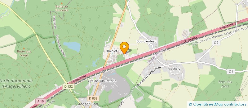 localisation de l'entreprise SCI TROENES  FORGES-LES-BAINS