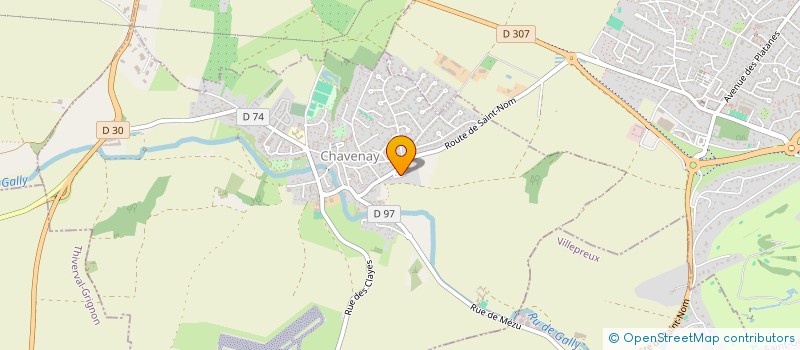 localisation de l'entreprise SCI TROIA  CHAVENAY