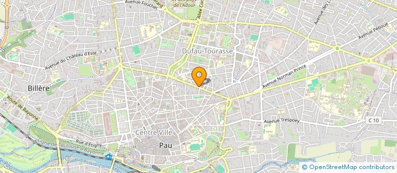 localisation de l'entreprise SCI TROIBEY à PAU