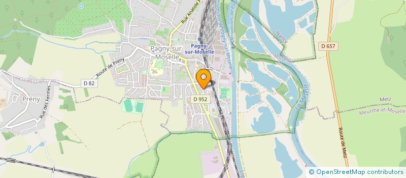 localisation de l'entreprise SCI TROIJY  PAGNY-SUR-MOSELLE