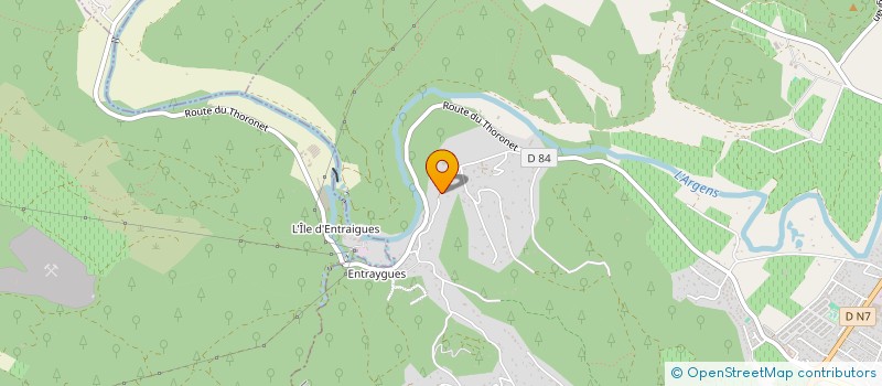 localisation de l'entreprise SCI TROILEC  VIDAUBAN