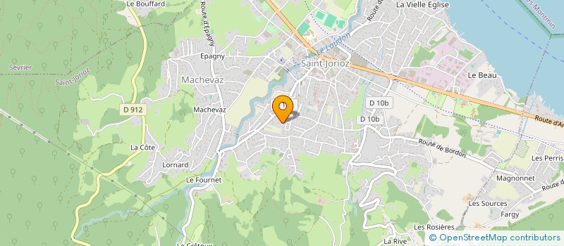 localisation de l'entreprise SCI TROIMA  SAINT-JORIOZ