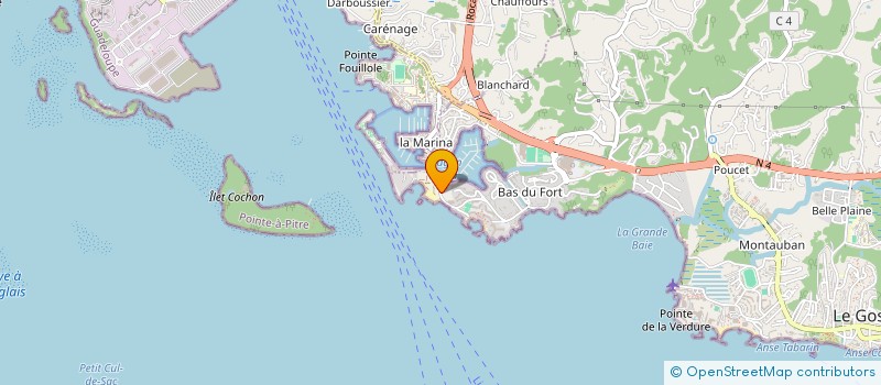 localisation de l'entreprise SCI TROIS à LE GOSIER