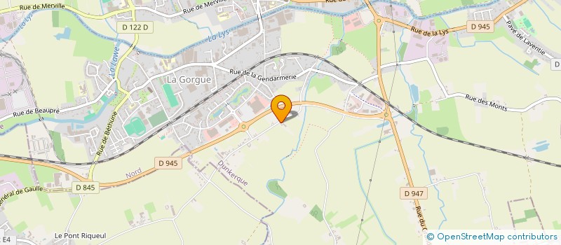 localisation de l'entreprise SCI TROIS BOUT'CHOUX à LA GORGUE