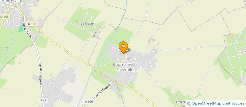 localisation de l'entreprise SCI TROIS C  BOURNAINVILLE-FAVEROLLES