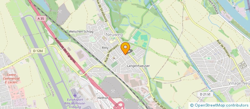 localisation de l'entreprise SCI TROIS FRONTIERES  SAINT-LOUIS