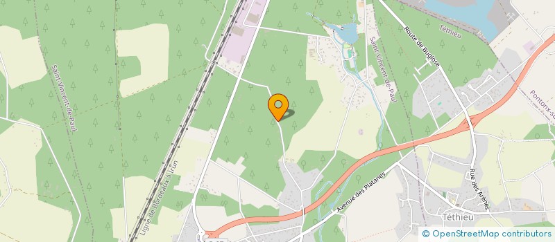 localisation de l'entreprise SCI TROIS H  SAINT-VINCENT-DE-PAUL