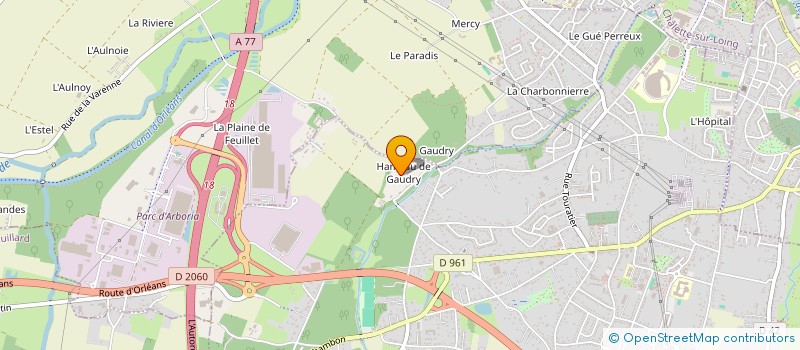 localisation de l'entreprise SCI TROIS J à VILLEMANDEUR