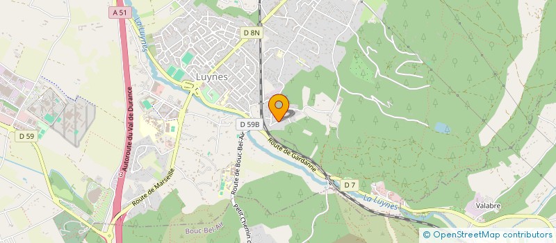 localisation de l'entreprise SCI TROIS JO  AIX-EN-PROVENCE