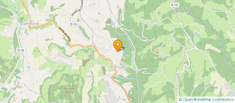 localisation de l'entreprise SCI TROIS L  PLANIOLES