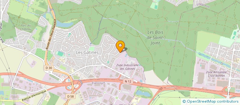 localisation de l'entreprise SCI TROIS MA  PLAISIR