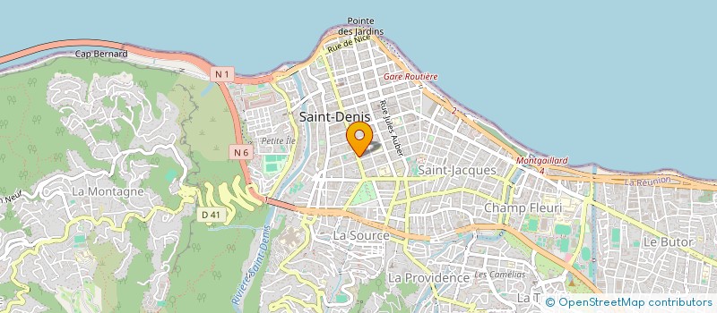 localisation de l'entreprise SCI TROIS MAISONS à SAINT-DENIS