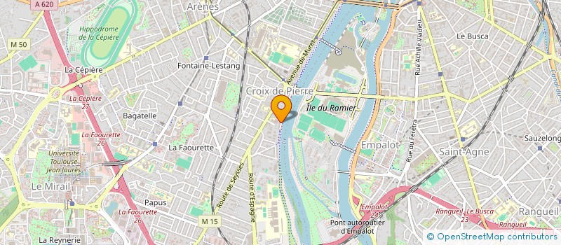 localisation de l'entreprise SCI TROIS POINTES DE LANCE à TOULOUSE