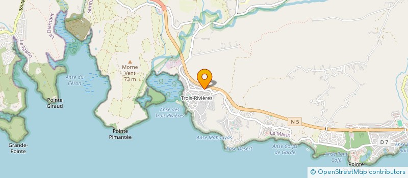 localisation de l'entreprise SCI TROIS RIVIERES PANORAMIQUE  SAINTE-LUCE