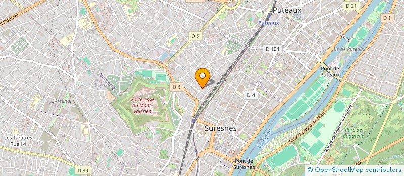 localisation de l'entreprise SCI TROIS ROUSSEAU à SURESNES