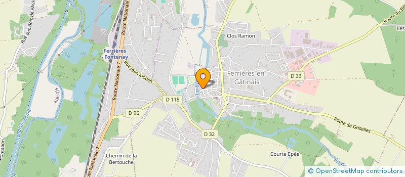 localisation de l'entreprise SCI TROIS RUE DE BOURIENNE à FERRIERES-EN-GATINAIS