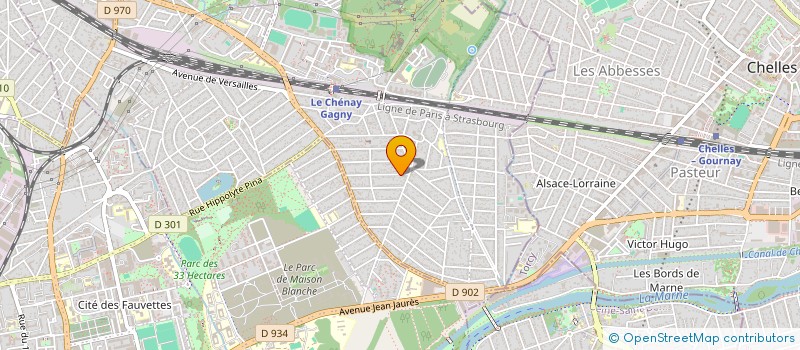localisation de l'entreprise SCI TROIS RUE DU PRINTEMPS à GAGNY