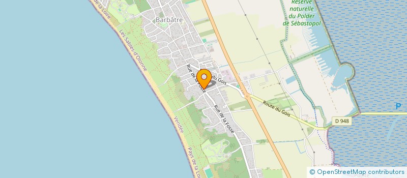 localisation de l'entreprise SCI TROIS VI  BARBATRE