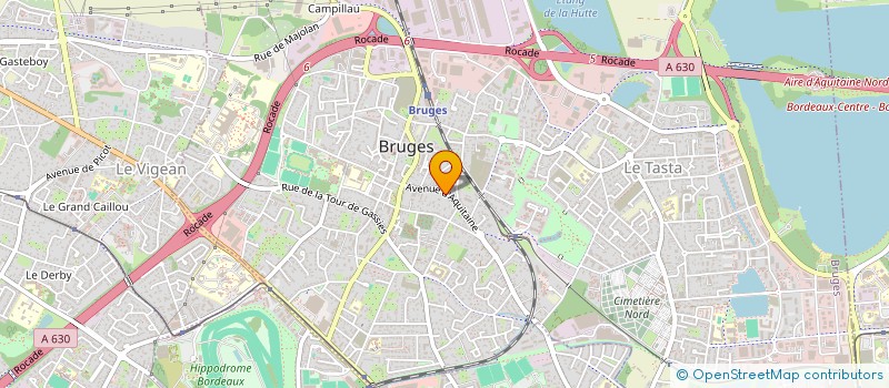 localisation de l'entreprise SCI TROISA  BRUGES