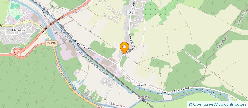 localisation de l'entreprise SCI TROISEF à ANCERVILLE