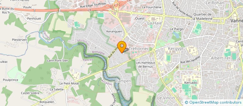 localisation de l'entreprise SCI TROISIC  SAINT-PIERRE-QUIBERON