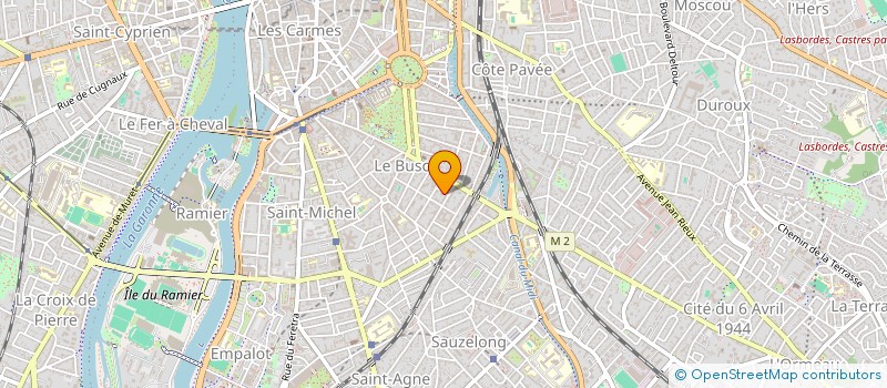 localisation de l'entreprise SCI TROISINVEST à TOULOUSE