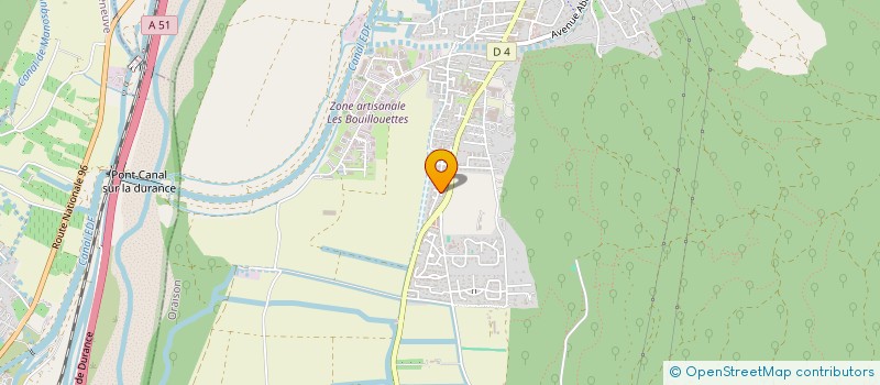 localisation de l'entreprise SCI TROISMAS  ORAISON