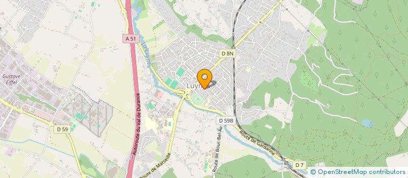 localisation de l'entreprise SCI TROIZAT à AIX EN PROVENCE