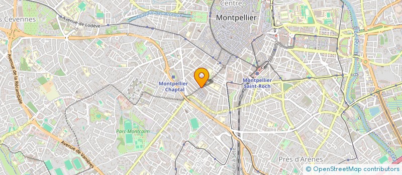 localisation de l'entreprise SCI TROLLS à MONTPELLIER