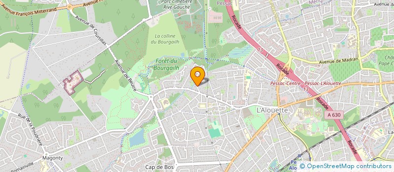 localisation de l'entreprise SCI TROLLTUNGA  PESSAC