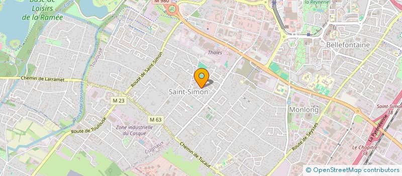 localisation de l'entreprise SCI TROMPE à TOULOUSE