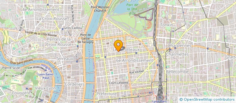 localisation de l'entreprise SCI TRON  LYON