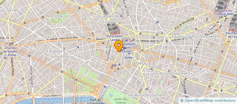 localisation de l'entreprise SCI TRONCHET PARIS  PARIS