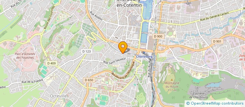 localisation de l'entreprise SCI TRONIC MANCHE à CHERBOURG-EN-COTENTIN