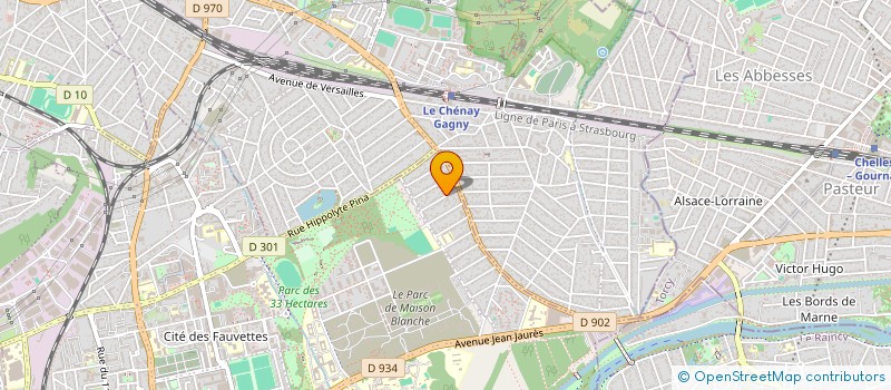 localisation de l'entreprise SCI TRONS à NEUILLY-SUR-MARNE
