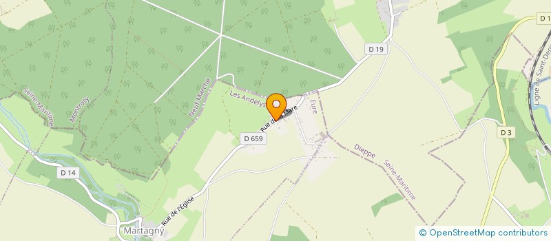 localisation de l'entreprise SCI TROOP LUCAS  MARTAGNY