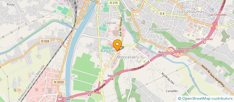 localisation de l'entreprise SCI TROPE  MONTAUBAN