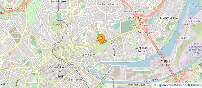 localisation de l'entreprise SCI TROPHIME  CAEN